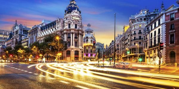 Madrid city center, Gran Vis Spain